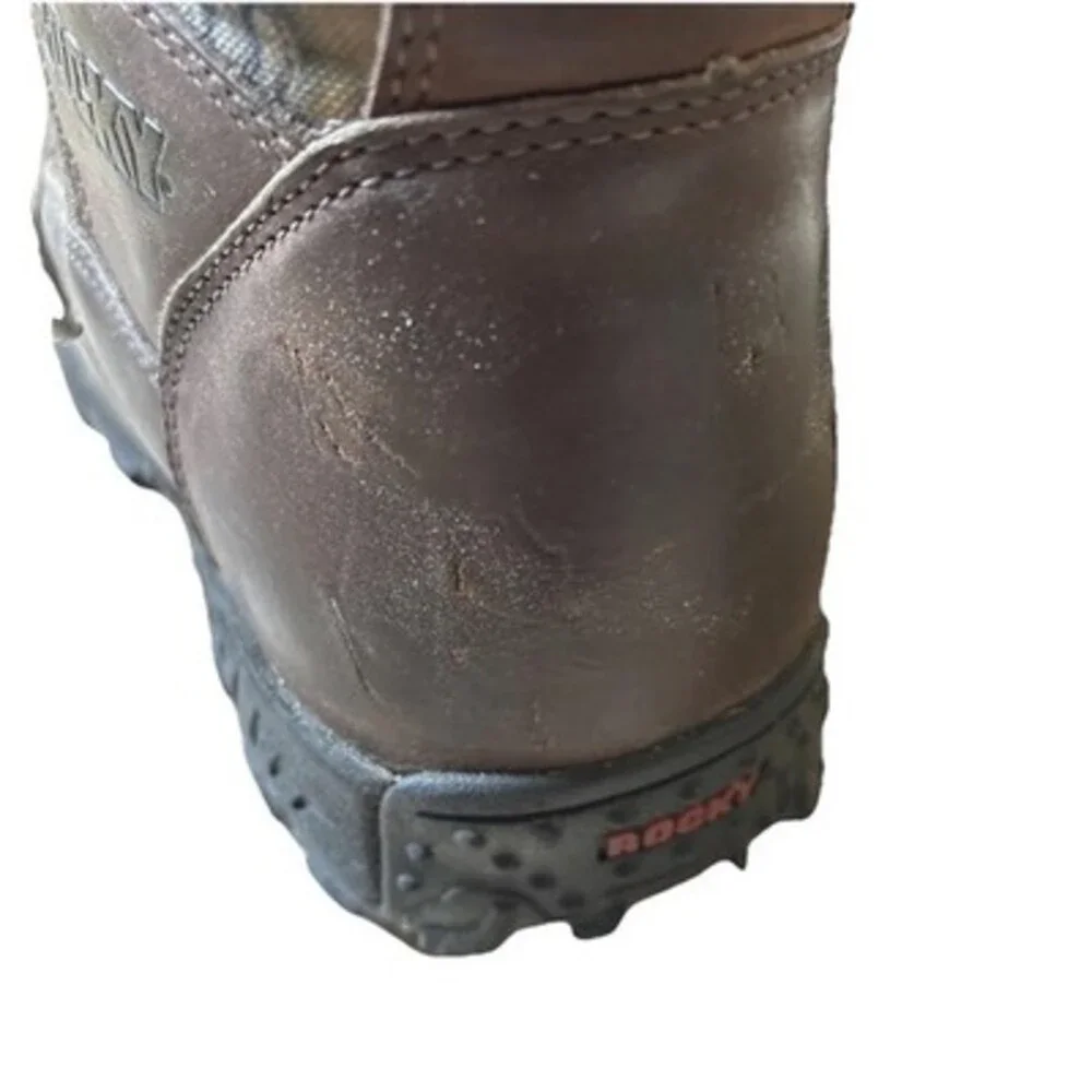 Rocky Men's 1000 Thinsulate Insulation Waterproof Camo Outdoor Boots Sz 10M